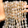 Chalcedony Semiprecious Variant Size Mani Facet Cut VS Clarity Cream Color Loose Gemstone
