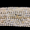 Natural Chalcedony Oval 21x11-10x10mm Briolette Drilled Beads | VS Clarity | 15 inch Loose Strand Jewelry Making