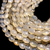 Natural Chalcedony Oval 21x11-10x10mm Briolette Drilled Beads | VS Clarity | 15 inch Loose Strand Jewelry Making