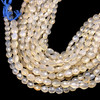 Natural Chalcedony Oval 21x11-10x10mm Briolette Drilled Beads | VS Clarity | 15 inch Loose Strand Jewelry Making