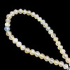 Natural Chalcedony Ball 7mm Briolette Faceted Drilled Beads | VS Clarity | 14.5 inch Loose Strand Jewelry Making