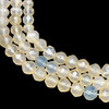 Natural Chalcedony Ball 7mm Briolette Faceted Drilled Beads | VS Clarity | 14.5 inch Loose Strand Jewelry Making