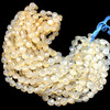 Natural Chalcedony Round 8mm Briolette Drilled Beads | VS Clarity | 16 inch Loose Strand Jewelry Making