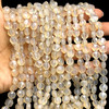 Natural Chalcedony Round 8mm Briolette Drilled Beads | VS Clarity | 16 inch Loose Strand Jewelry Making