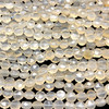 Natural Chalcedony Round 8x7mm Briolette Drilled Beads | VS Clarity | 16 inch Loose Strand Jewelry Making