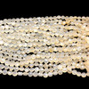 Natural Chalcedony Round 8x7mm Briolette Drilled Beads | VS Clarity | 16 inch Loose Strand Jewelry Making