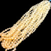 Natural Chalcedony Round 7.50mm Briolette Drilled Beads | VS Clarity | 16 inch Loose Strand Jewelry Making