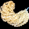 Natural Chalcedony Round 9mm Briolette Drilled Beads | VS Clarity | 15.5 inch Loose Strand Jewelry Making