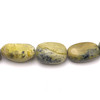 Natural Serpentine Gemstone Tumble Beads | VS Clarity 22x20mm Olive Green Color | Heart Chakra Healing Beads