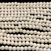 Agate Beads Strand 4mm Ball Plain Cut VS Clarity White Color Gemstone