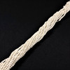 Agate Beads Strand 4mm Ball Plain Cut VS Clarity White Color Gemstone