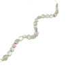 Fluorite Gemstone 13x8-13x15 mm Tumble Plain Cut SI Clarity Multi Color Beads Strand