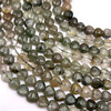 Natural Rutile Gemstone Heart 10mm Plain Smooth Drilled Beads | Light Green Color SI Clarity | 15 Inch Loose Bead Strand