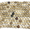 Natural Rutile Gemstone Heart 10mm Plain Smooth Drilled Beads | Light Brown Color SI Clarity | 16 Inch Loose Bead Strand