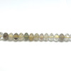 Natural Rutile Gemstone Pumpkin 11mm Plain Smooth Drilled Beads | Gold Crystal Color SI Clarity | 15 Inch Loose Bead Strand