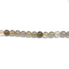 Natural Rutile Gemstone Ball 9mm Plain Smooth Drilled Beads | Gold Crystal Color SI Clarity | 15 Inch Loose Bead Strand