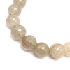 Natural Rutile Gemstone Ball 14mm Plain Smooth Drilled Beads | Light Brown Color SI Clarity | 16 Inch Loose Bead Strand