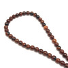Obsidian Gemstone 7.70mm Ball Plain Cut VS Clarity Penny Color Beads Strand