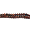 Obsidian Gemstone 7.70mm Ball Plain Cut VS Clarity Penny Color Beads Strand