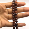 Obsidian Gemstone 7.70mm Ball Plain Cut VS Clarity Penny Color Beads Strand