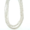 Crystal Rondelle 4mm Faceted Drilled Beads | Master Healer Crystal | VS Clarity 14.5 Inch Loose Bead Strand Jewelry Making