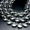 Crystal Ball 16mm Plain Smooth Drilled Beads | Master Healer Crystal | VS Clarity 16 Inch Loose Bead Strand Jewelry Making