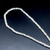 Crystal Rondelle 5-4.5mm Hand Cut Faceted Drilled Beads | Master Healer Crystal VS Clarity | 14 Inch Loose Bead Strand Jewelry Making