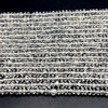 Crystal Rondelle 5-4.5mm Hand Cut Faceted Drilled Beads | Master Healer Crystal VS Clarity | 14 Inch Loose Bead Strand Jewelry Making