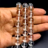 Crystal Ball 10mm Plain Smooth Drilled Beads | Master Healer Crystal | VS Clarity 16 Inch Loose Bead Strand Jewelry Making