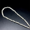 Crystal Rondelle 5mm Plain Smooth Drilled Beads | Master Healer Crystal | VS Clarity 14 Inch Loose Bead Strand Jewelry Making