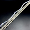 Crystal Rondelle 8mm Facetaed Drilled Beads | Master Healer Crystal VS Clarity | 15.5 Inch Loose Bead Strand Jewelry Making