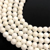 Agate Semiprecious 5 mm Ball Plain Cut VS Clarity White Color Loose Gemstone