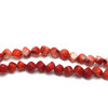 Coral Beads Strand 5.5-4.5 mm Box Plain Cut VS Clarity Orange Color Birthstone Jewelry Making