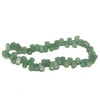 Jade Beads Strand 17x10 mm Tumble Plain Cut VVS2 Clarity Emerald Jade Color Birthstone Jewelry Making