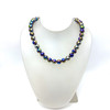Glass Beads Strand 10 mm Ball Facet Cut VS Clarity Black Color Birthstone Jewelry Making