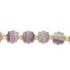 Rainbow Fluorite Beads Strand 12.0 mm Craving Face Plain Cut VS Clarity Shades Purple Green Color Birthstone Jewelry Making