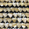 Shell Beads Strand 12.5x12 mm Craving HS Plain Cut VVS Clarity Light Yellow Color Birthstone Jewelry Making