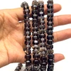 Smoky Quartz Beads Strand 8x6 mm Hexagon Plain Cut VVS Clarity Mocha Brown Color Birthstone Jewelry Making