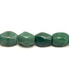 Natural Aventurine Gemstone Tumble Beads 18x13mm Plain Cut | VS Clarity Forest Green Color | Handmade Jewelry Making