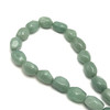 Jade Beads Strand 19x13-17x12 mm Tumble Plain Cut VS Clarity Fern Color Birthstone Jewelry Making