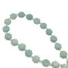 Jade Beads Strand 12.5-12 mm Craving Face Plain Cut VS Clarity Cool Green Color Birthstone Jewelry Making
