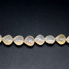 Natural Chalcedony Leaf 10-11mm Carved Drilled Beads | VVS Clarity | 14.5 inch Loose Strand Jewelry Making