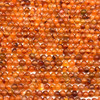 Carnelian Beads Strand 4.5-4 mm Ball Plain Cut VS Clarity Salamander Orange Color Birthstone Jewelry Making