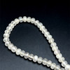 Rose Quartz Beads Strand 8.00 mm Tyre Facet Cut VS Clarity Pale Pink Color Birthstone Jewelry Making