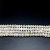 Rose Quartz Beads Strand 8.00 mm Tyre Facet Cut VS Clarity Pale Pink Color Birthstone Jewelry Making