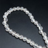 Rose Quartz Beads Strand 8.00 mm Ball Facet Cut VS Clarity Pale Pink Color Birthstone Jewelry Making