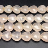 Rose Quartz Beads Strand 16.0 mm HS Plain Cut VS Clarity Pale Pink Color Birthstone Jewelry Making