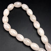Rose Quartz Beads Strand 17x13 mm Balloon Plain Cut VS Clarity Pale Pink Color Birthstone Jewelry Making
