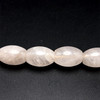 Rose Quartz Beads Strand 17x13 mm Balloon Plain Cut VS Clarity Pale Pink Color Birthstone Jewelry Making