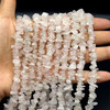 Rose Quartz Beads Strand 9x6-6x4 mm Ship Hand Cut Cut VS Clarity Pale Pink Color Birthstone Jewelry Making
